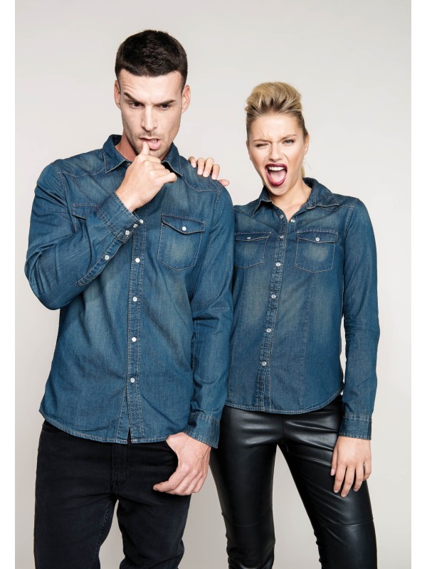 Chemise homme en jeans