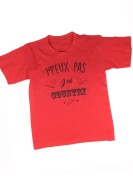 J' peux j'ai country - t-shirt enfant rouge