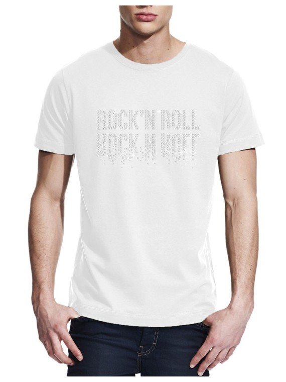 Rock'n Roll miroir- T-shirt homme