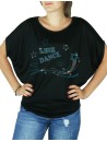 Shooting star line dance - T-shirt femme Manches Chauve Souris