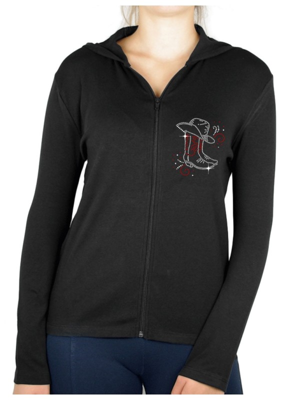 Boots & Arabesques - Women's Hooded Vest