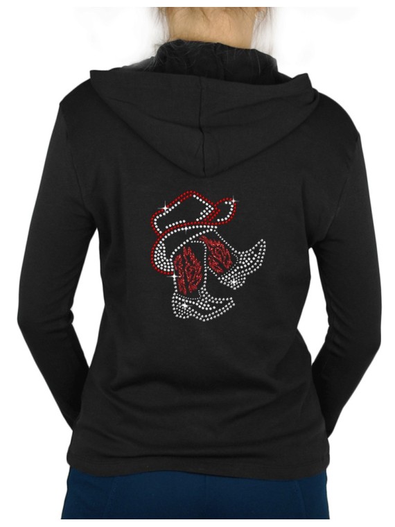 Bottes sous Chapeau - Gilet à capuche Femme