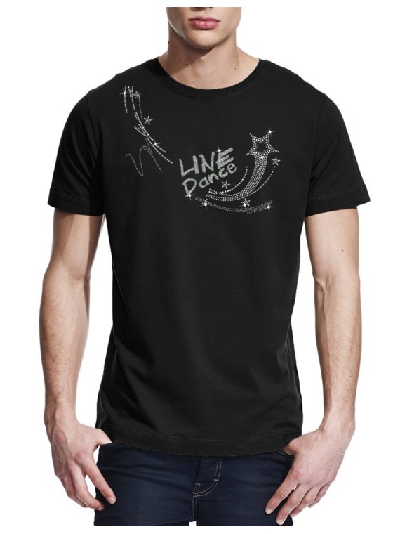 Line dance étoile - T-shirt homme