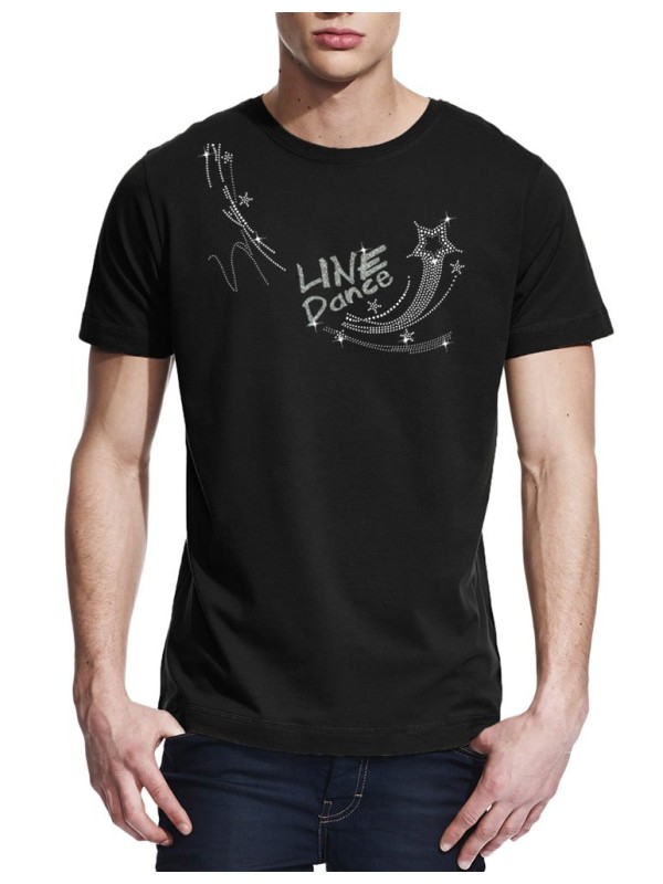 Line dance étoile - T-shirt homme