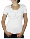 t-shirt strass patinage artistique