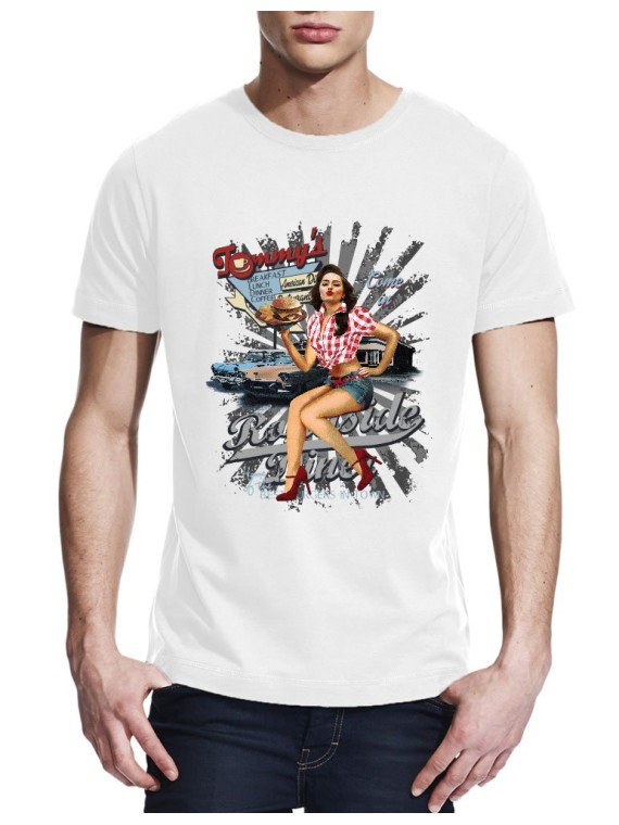 T-shirt homme pin up Tommy
