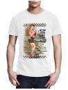 T-shirt homme pin up Roy's drive in